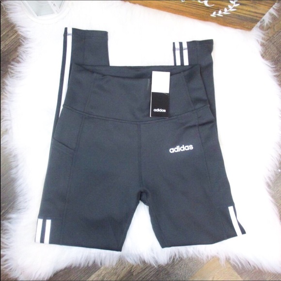 adidas Pants - 🆕 SOLD Adidas 7/8-length high-rise leggings grey